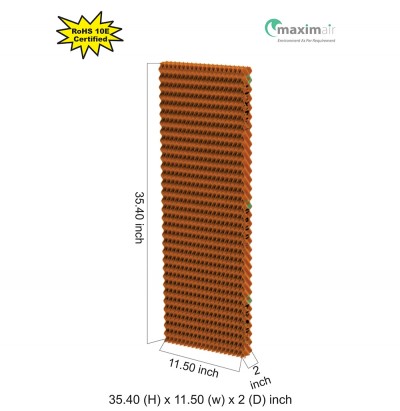 Cooling Pad (35.50 (H) x 11.50  (W) x 2 (D) inch)